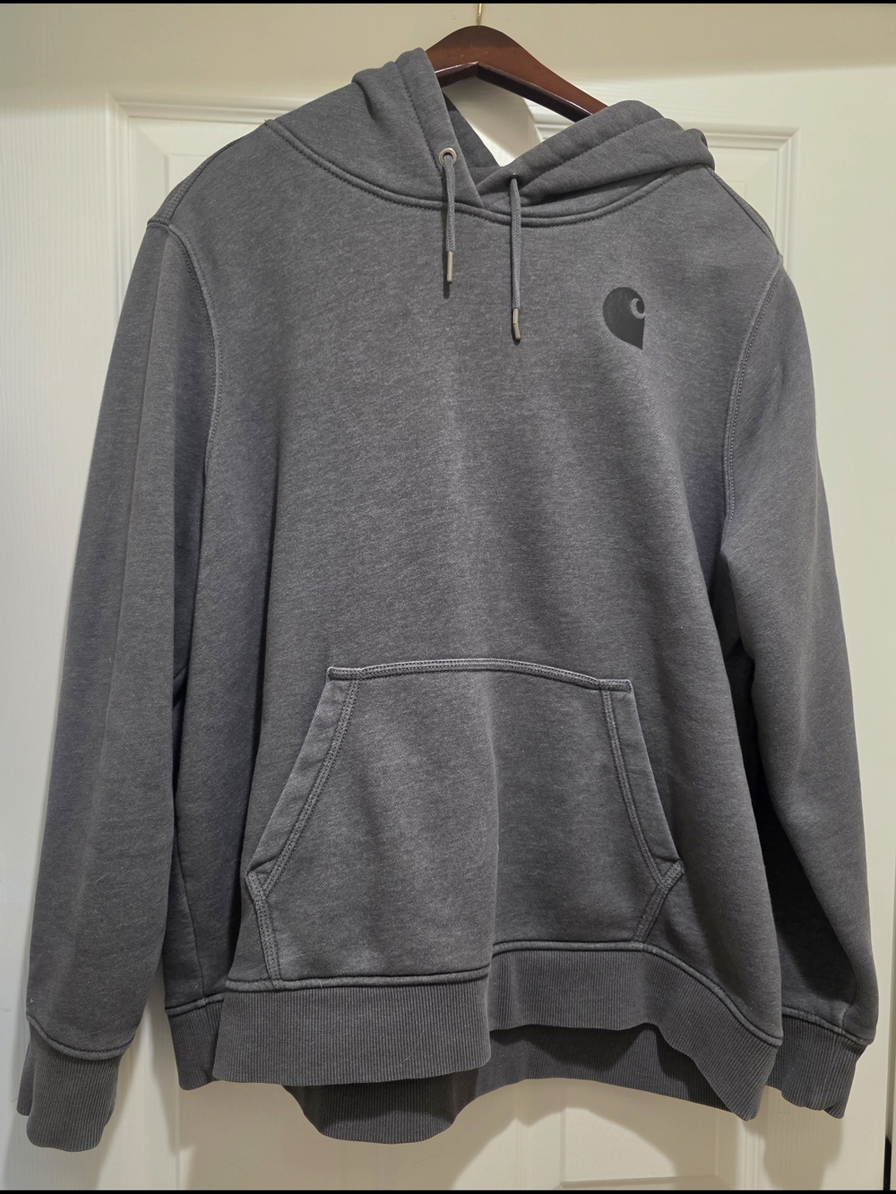 Carhartt Charcoal Gray Hoodie Pullover